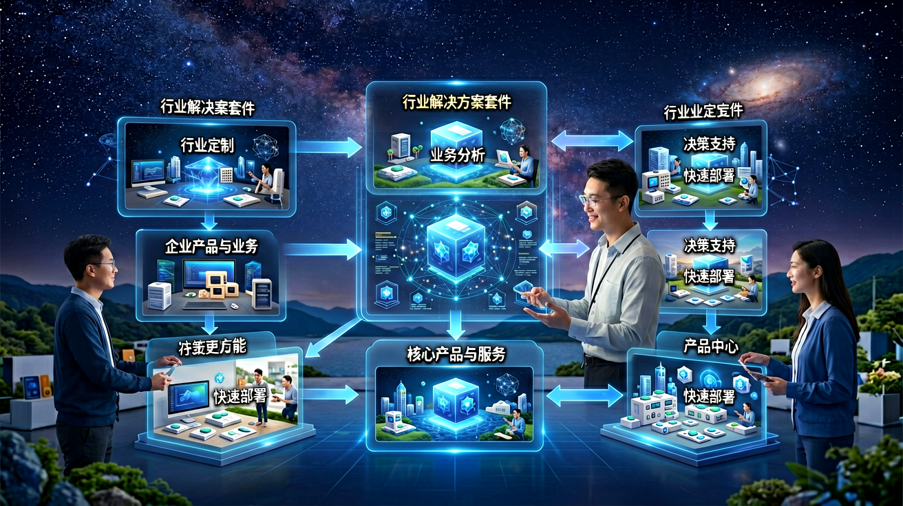 星空行业解决方案架构图展示